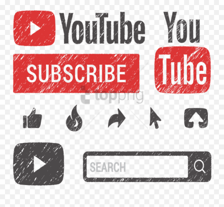 Youtube Icon Subscribe Png - Youtube Icon Subscribe Png Download Emoji,Subscribe Png