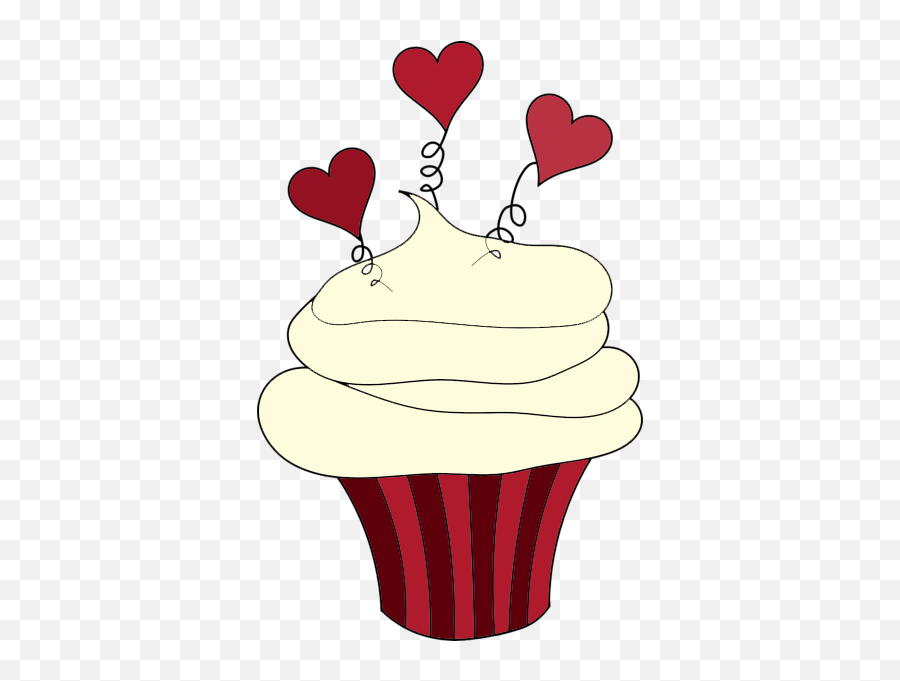 Cupcake Clipart - Red Velvet Cupcake Clip Art Emoji,Cupcakes Clipart