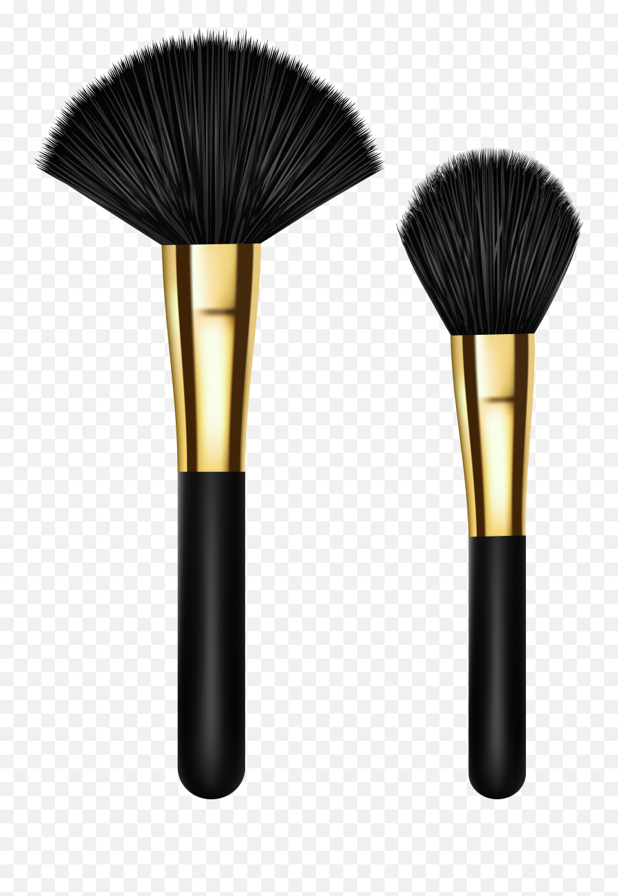 Face Brushes Transparent Image - Transparent Background Makeup Brush Clipart Emoji,Brush Clipart