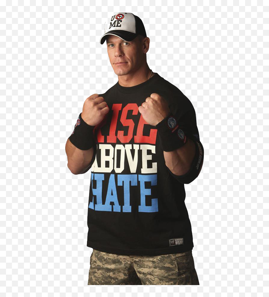 John Cena Standing Png - John Cena Rise Above Hate Emoji,John Cena Png