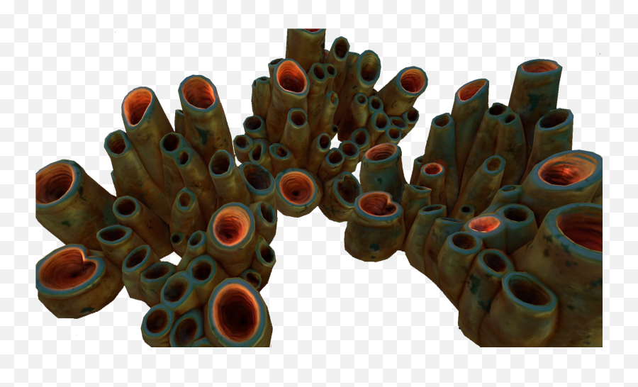 Brown Coral Tubes Fauna - Coral Tubes Emoji,Coral Png