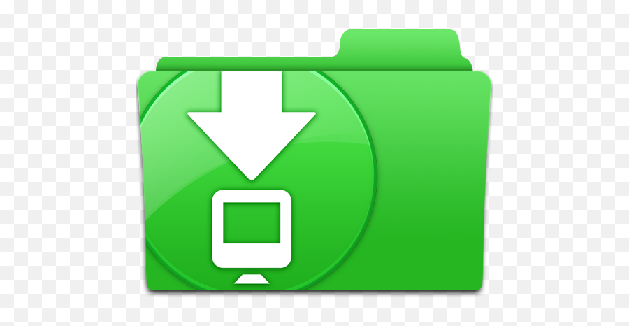 Downloads Green Folder Icon Green Folder Png Iconpngeasy - Easy Youtube Video Downloader Express Logo Emoji,Folder Icon Png