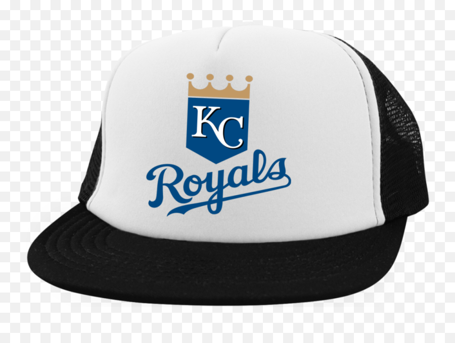 Official Kansas City Royals Classic Logo District Trucker - Royals Emoji,Custom Logo Hats