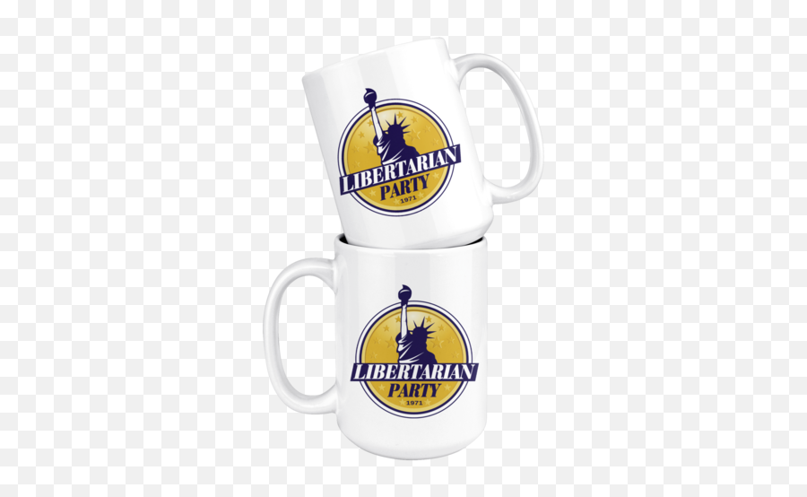 Libertarian Logo Mug - Libertarian Party Emoji,Libertarian Logo