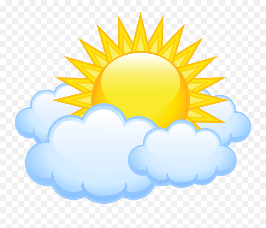 Sun Cloud Png U0026 Free Sun Cloudpng Transparent Images - Sun And Clouds Clip Art Emoji,Cloud Png