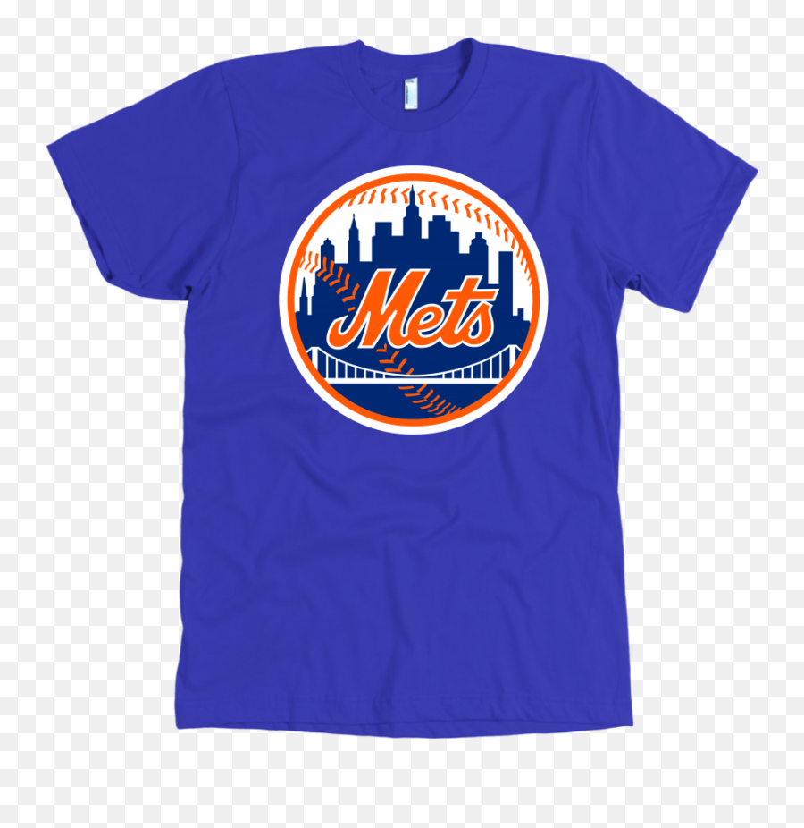 Official New York Mets Classic Logo Tee - New York Mets Emoji,Mets Logo