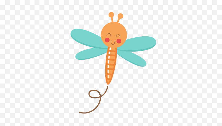Cute Dragonfly Clipart For Kids - Cute Dragonfly Clipart Emoji,Dragonfly Clipart