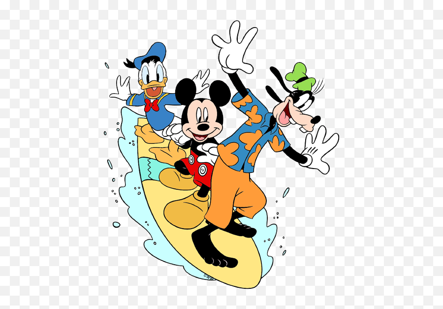 Mickey Donald And Goofy Clip Art 2 Disney Clip Art Galore - Mickey Coloring Pages Emoji,Patience Clipart