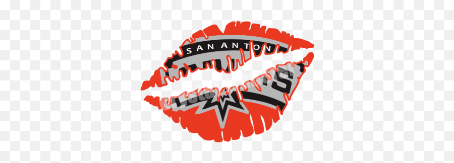 Lips Spurs Hotfix Motif Custom Rhinestone Rhinestone - Girly Skull Lips Svg Emoji,Spurs Logo