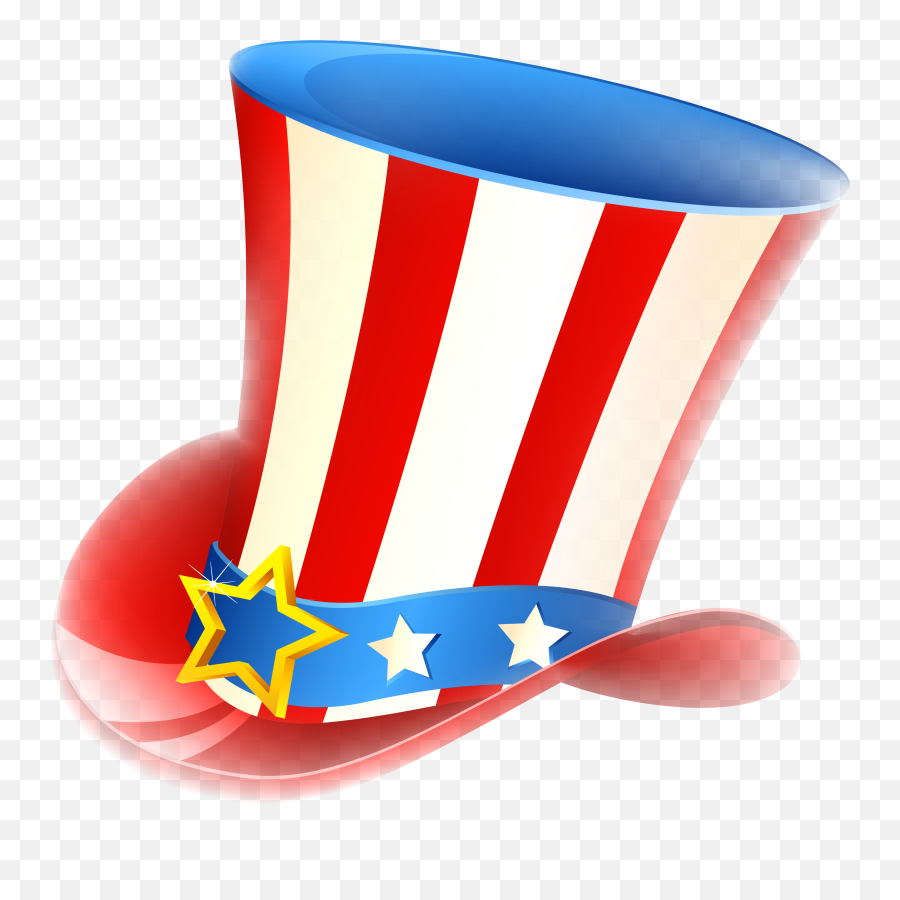 God Bless America Clip Art - Uncle Sam Hat Clipart Emoji,God Bless America Clipart