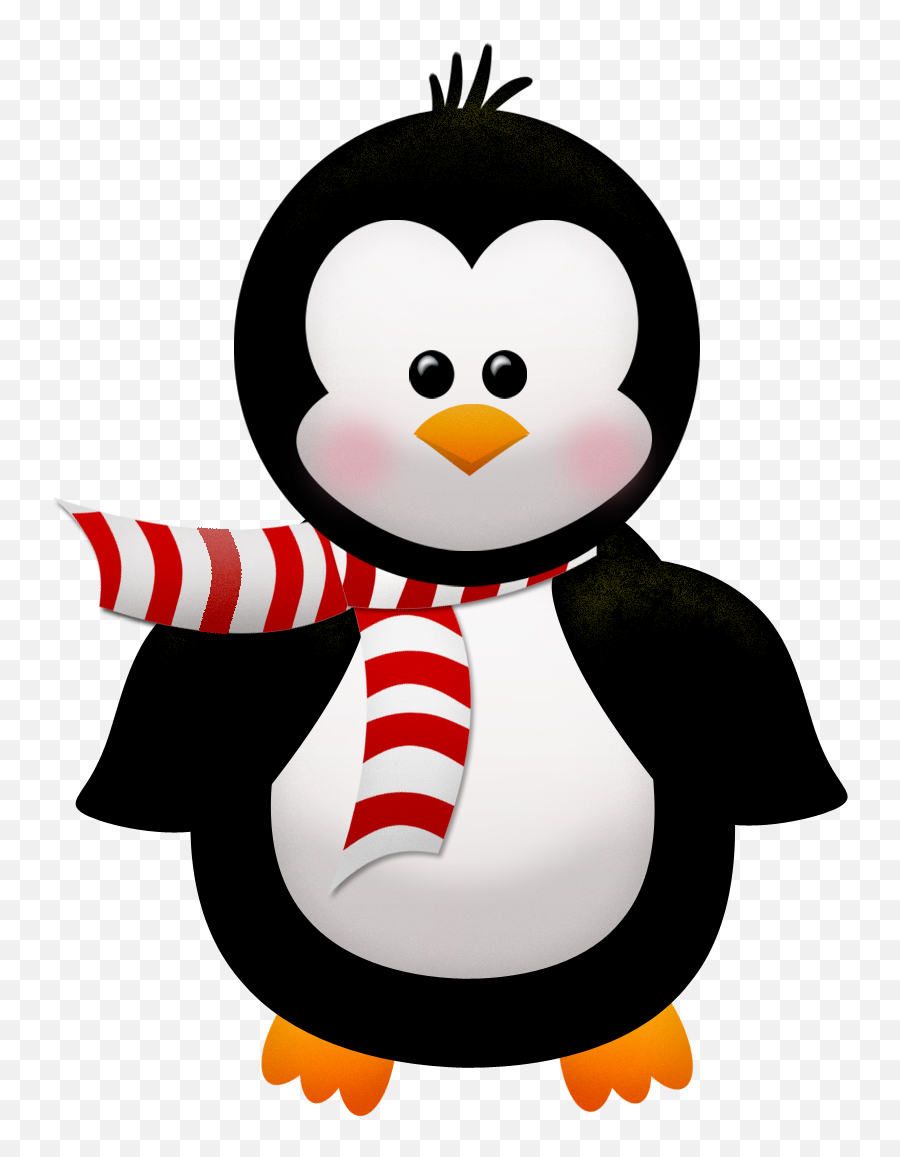 Winter - Prettyclipart002png 10141254 Christmas Cute Penguin Clip Art Emoji,Pretty Clipart