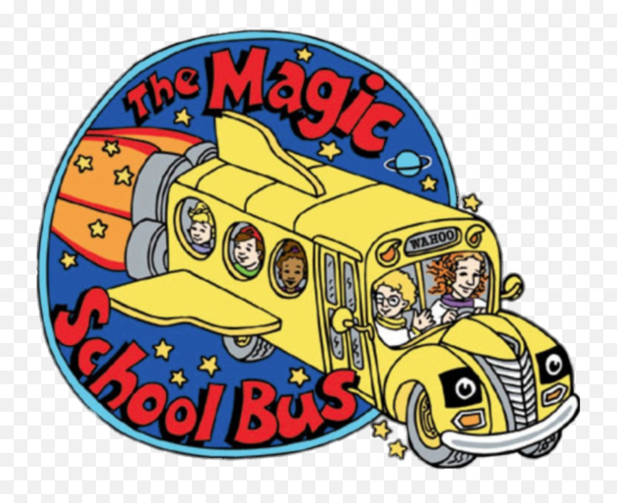Emblem - Magic School Bus Emoji,Magic School Bus Clipart
