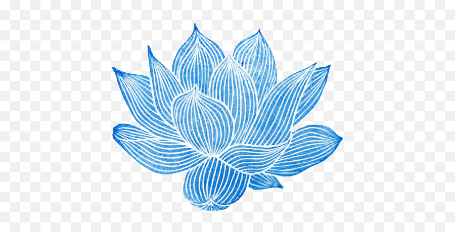Best Transparent Blue Background - Transparent Lotus Flower Blue Emoji,Lotus Flower Transparent Background