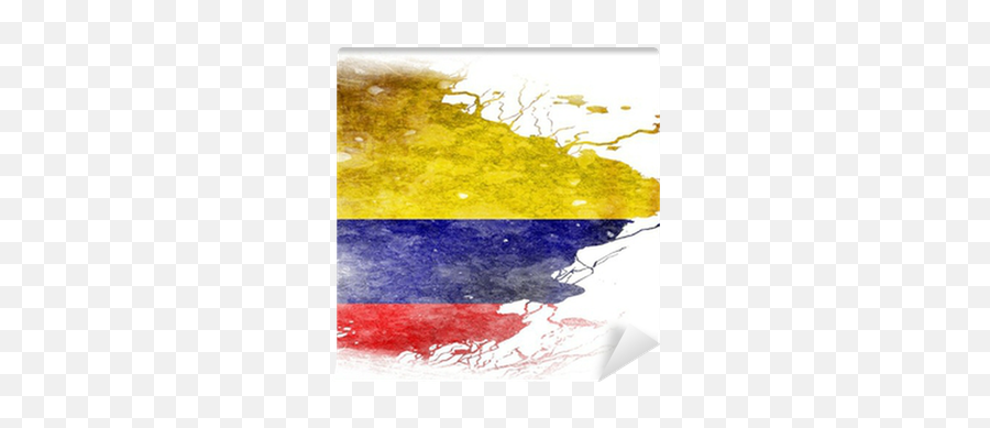 Colombian Flag Wall Mural U2022 Pixers - We Live To Change Emoji,Colombian Flag Png