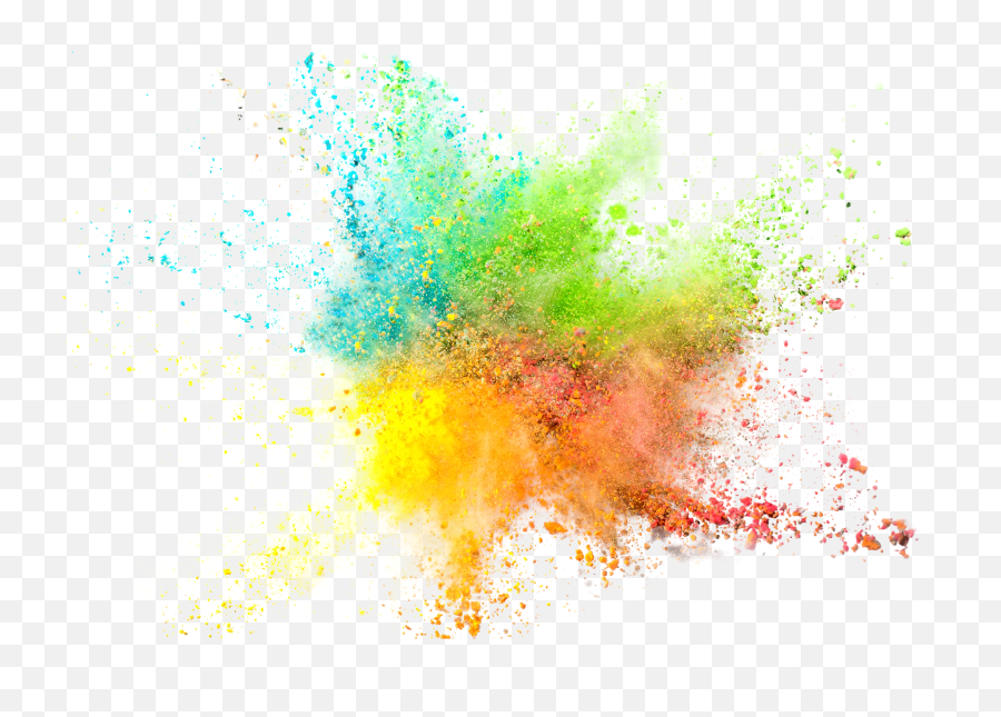 Colorful Powder Explosion Png Image Emoji,Explosion Png