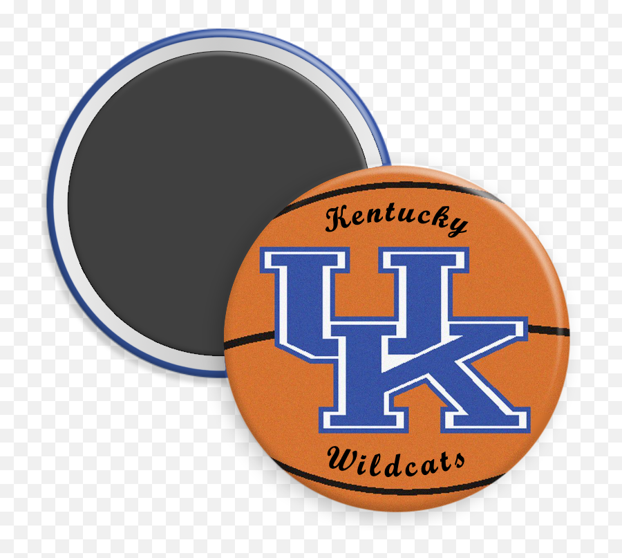 Uk Basketball Buttons Pins Magnets Keyrings Keychains And Emoji,Uk Wildcat Logo
