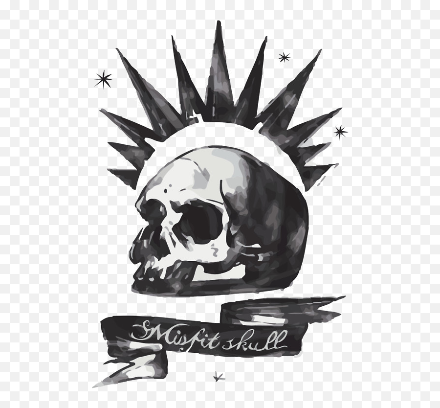 Misfit Skull Transparent - Life Is Strange Chloe Shirt Emoji,Skull Transparent