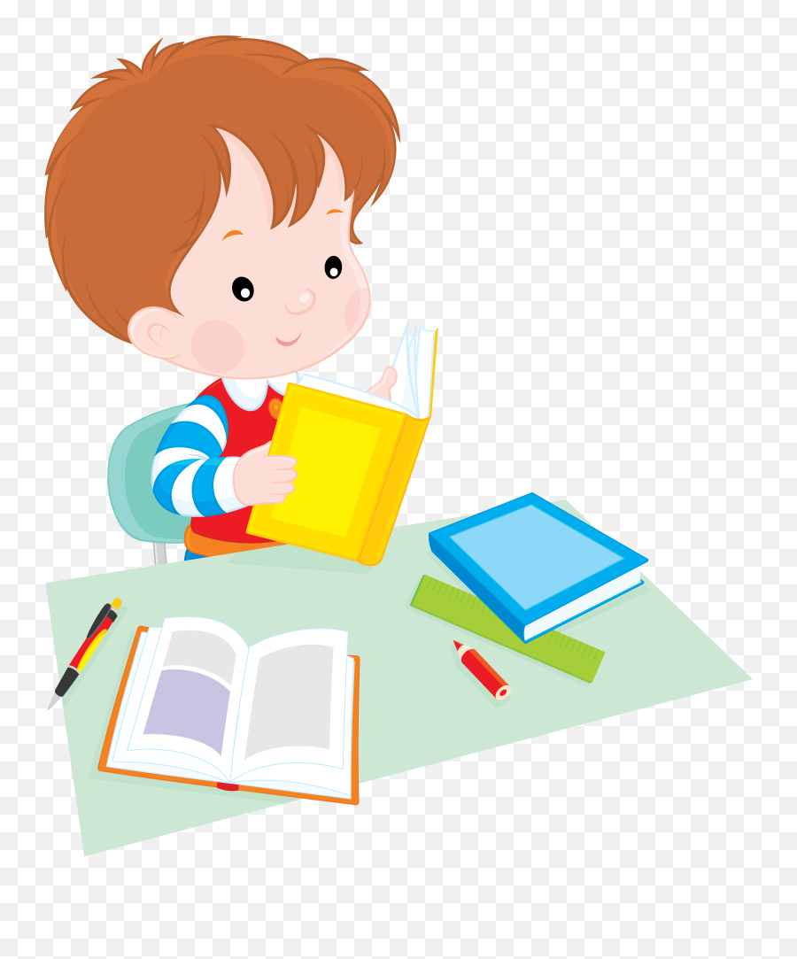 Student Reading Clipart Kisspng Student Reading Clip - Student Boy Reading Clipart Emoji,Reading Clipart