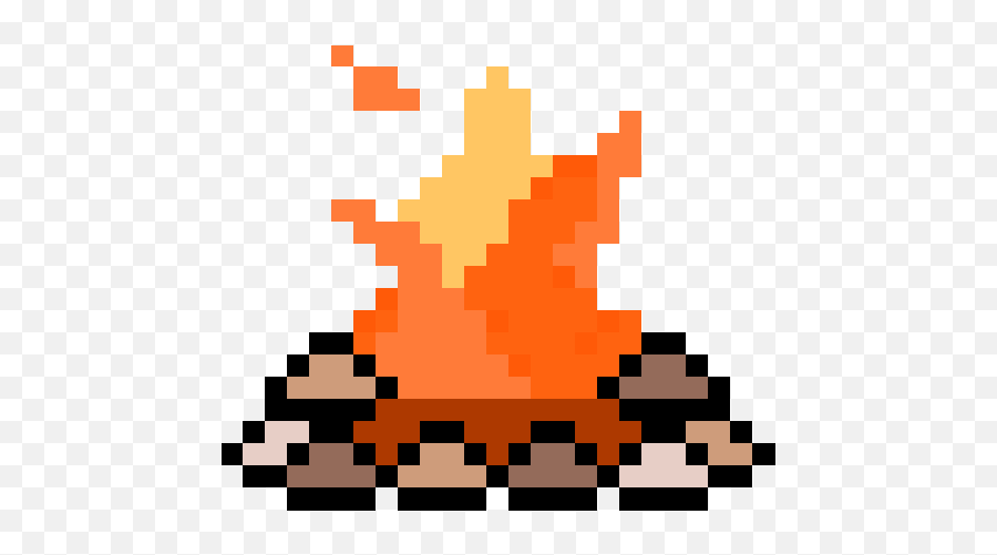 Pixel Fire Gif 9 Gif Images Download - Pixel Campfire Gif Emoji,Fire Gif Transparent