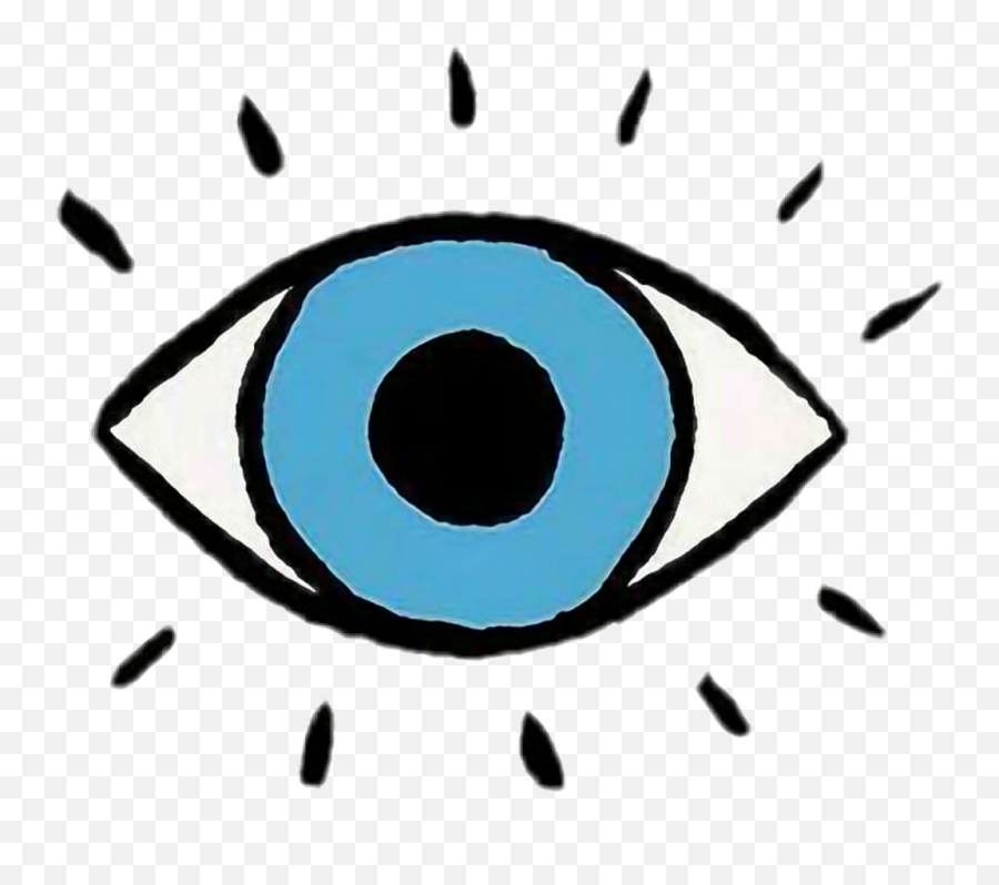 Eyeball Clipart Eyesight Eyeball - Evil Eye Emoji,Eyeball Clipart