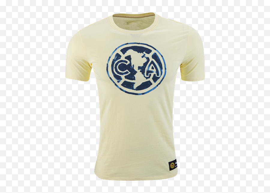 Club America Nike Crest T - Shirt 2999 Holiday Gift Short Sleeve Emoji,Club America Logo