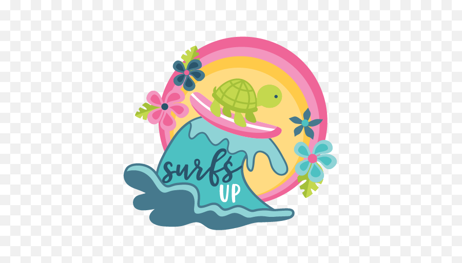 Free Svgs Free Svg Cuts Cute Cut - Surfs Up Clipart Free Emoji,Up Clipart