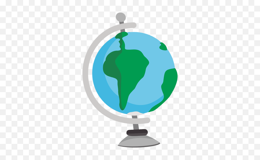 Desk Globe - Vector Cartoon Globe Png Emoji,Globe Png