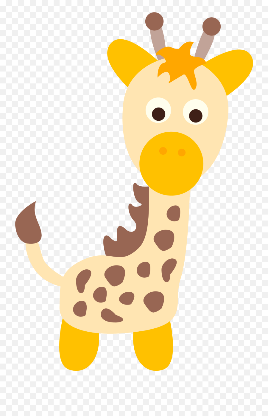 Giraffe Head Clip Art - Cafepress Personalized Giraffe First Jerapah Anak Anak Emoji,Baby Giraffe Clipart