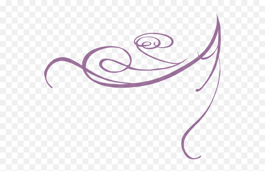 Clipart Fancy Underline - Swirl Design Clipart Emoji,Fancy Underline Transparent