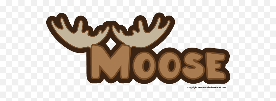 Free Moose Clipart 5 - Moose Word Emoji,Moose Clipart