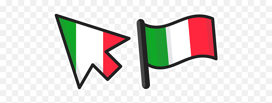 Italy Flag Cursor Emoji,Italy Flag Png