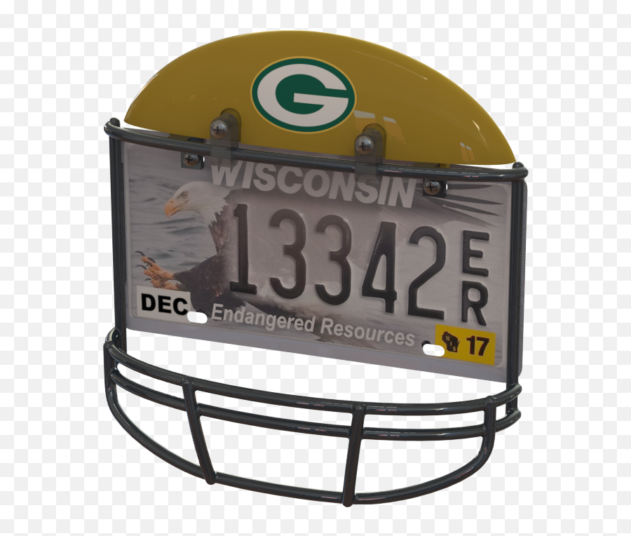 Green Bay Packers Helmet Png Green Bay Packers Helmet Png - God We Trust Wisconsin License Plate Emoji,Green Bay Packers Logo