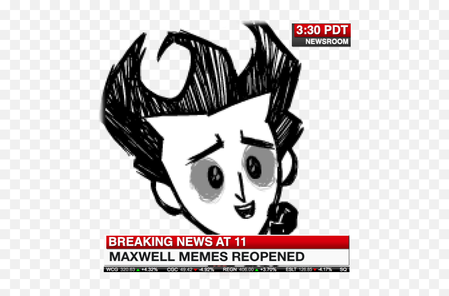 Maxwell Memes The Sequel - Page 349 Donu0027t Starve Emoji,Triggered Meme Png