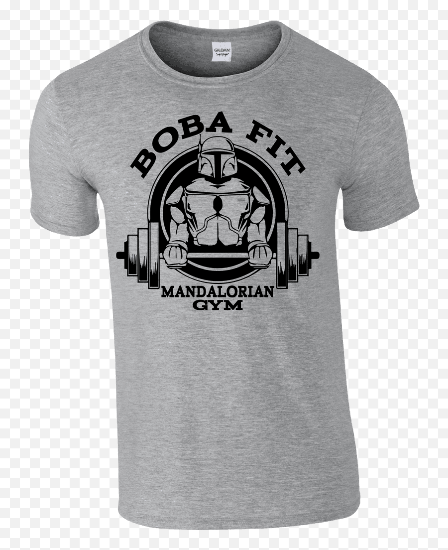 Boba - Fit Tshirt Inspired By Mandalorian Star Wars Emoji,Star Wars Logo T Shirt