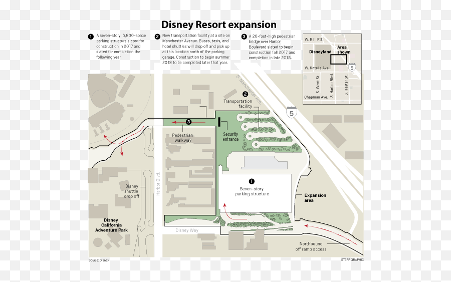 Video Disney Resort To Build New 7 - Story Parking Structure Emoji,Disney California Adventure Logo