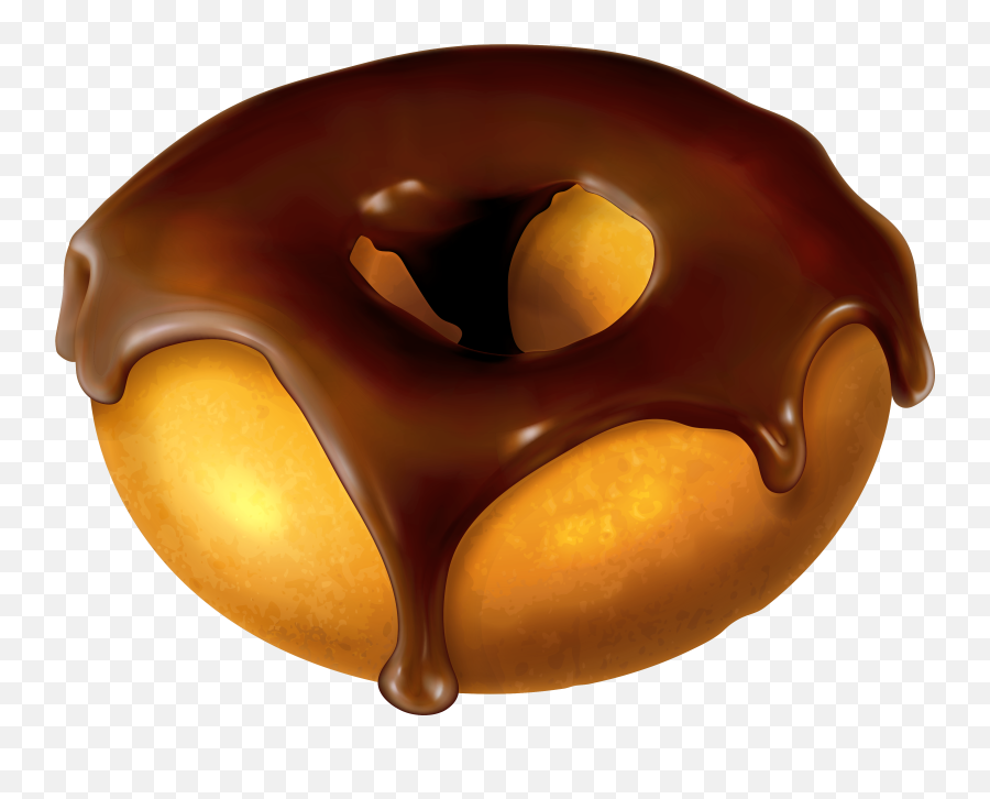 Doughnut Chocolate Clip Art - Ganache Emoji,Donut Png