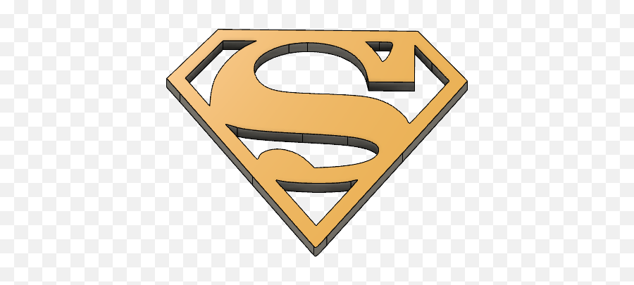 Superman Logo - Transparent Superman Logo Gold Emoji,Superman Logo Png