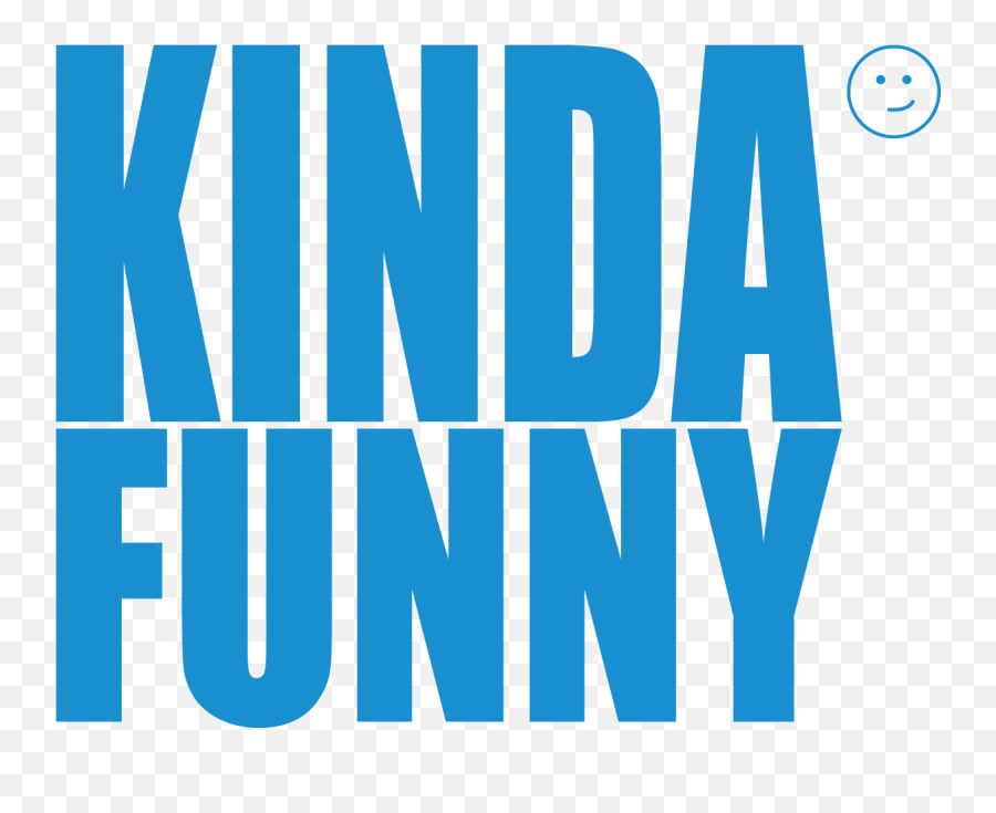 Kinda Funny Bold Text Logo 01 - Kinda Funny Logo Transparent Emoji,Funny Png