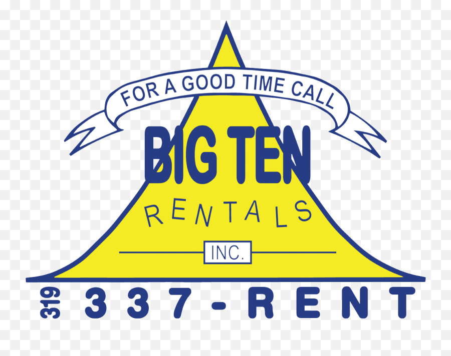 Old Big Ten Logos - Big Ten Rentals Logo Emoji,Big Ten Logo