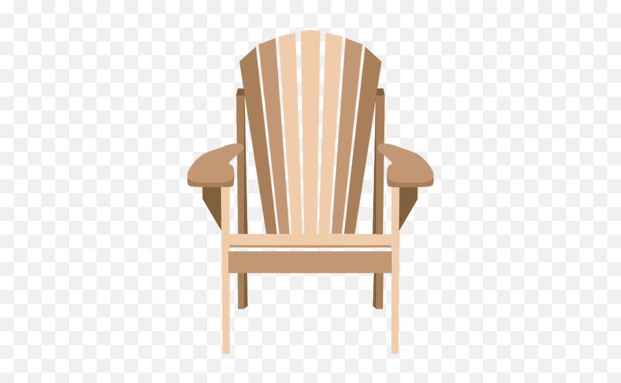Elegant Adirondack Chair - Transparent Png U0026 Svg Vector File Logo Adirondack Chair Vector Emoji,Chair Transparent Background
