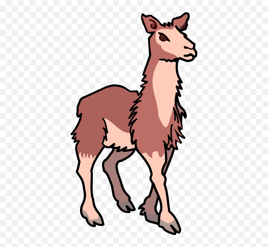 Llama Clipart Transparent Background - Clip Art Images Of A Llama Emoji,Llama Clipart