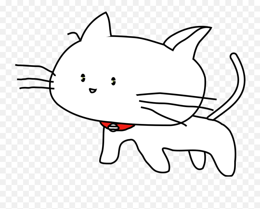 Cat Pet Animal Cute Cat Cat Cat Cat C Cat Vector Cat - Cat Cartoon Png Black And White Emoji,Cute Cat Clipart