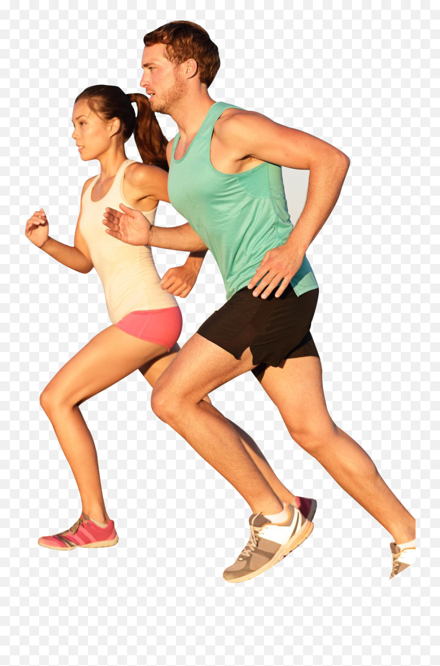 Woman Running Png Transparent Png Image - Men And Women Running Png Emoji,People Running Png