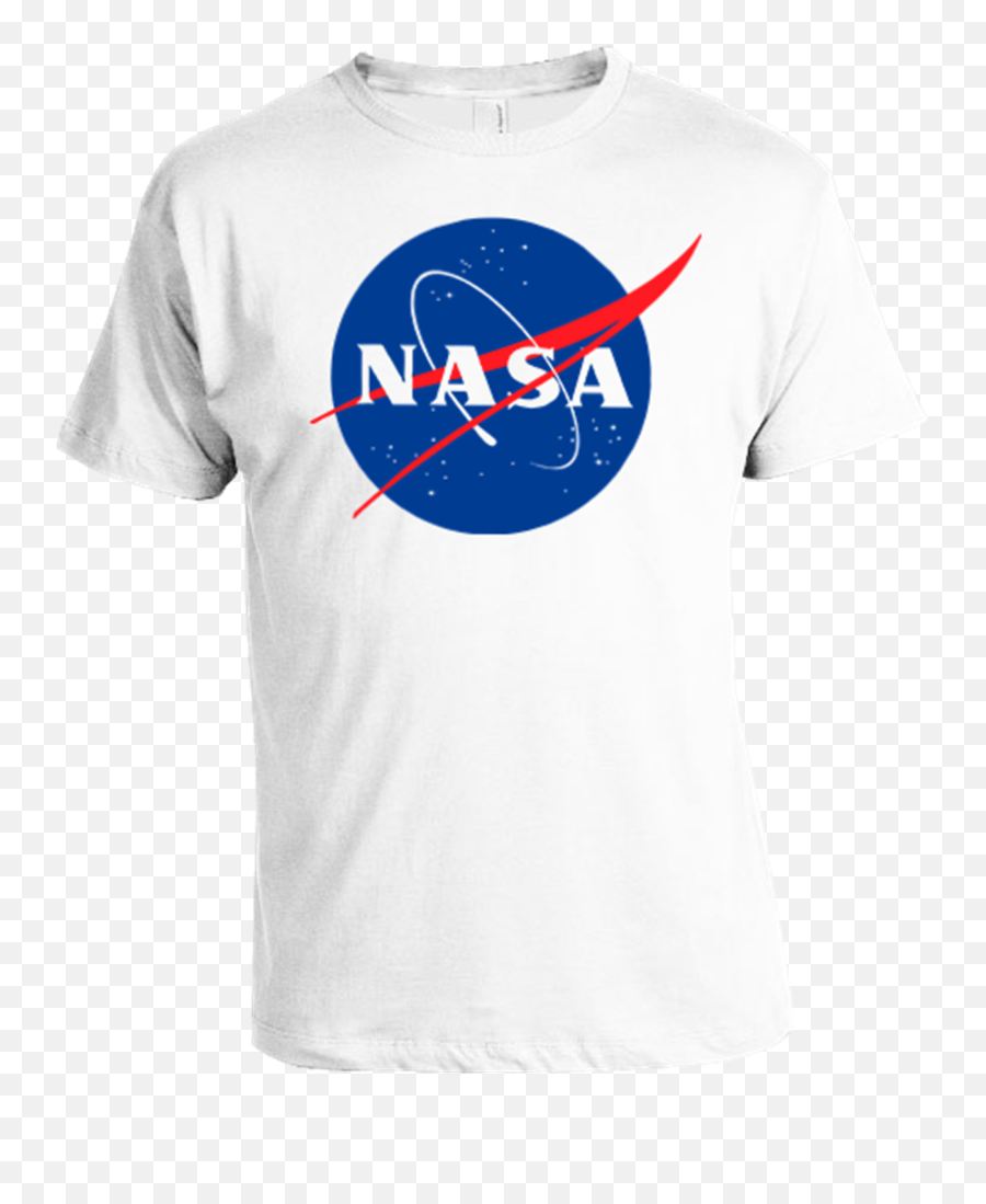 Download Nasa T Shirt White Png Image With No Background - Kennedy Space Center Emoji,Nasa Png