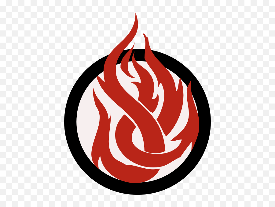 Flame Circle Clip Art At Clker - Gree Flame Clip Art Emoji,Fire Circle Png