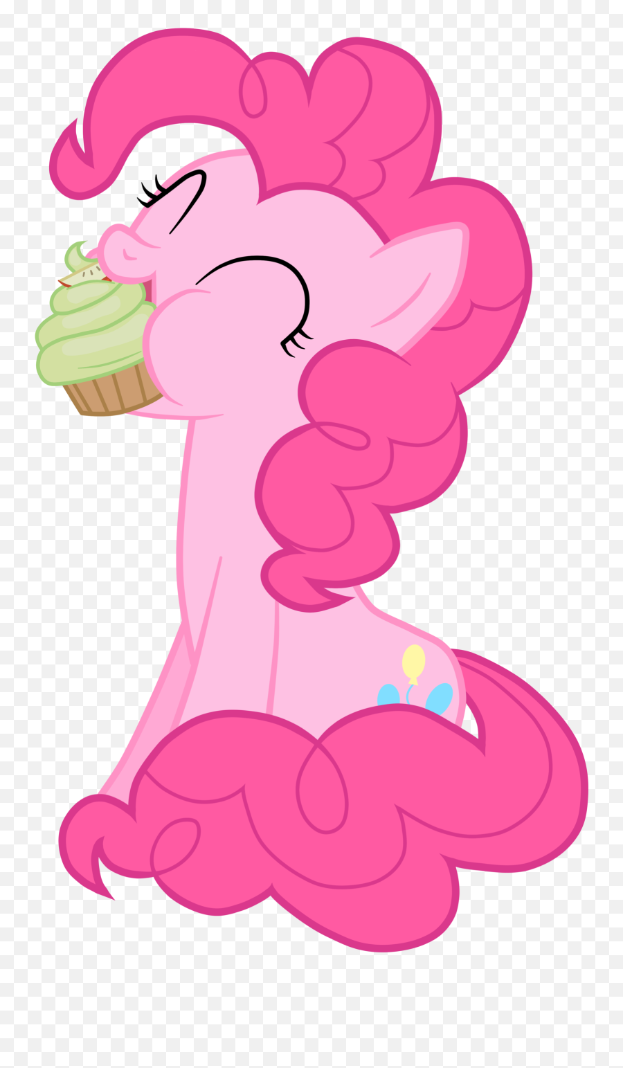 Pinkie Pie Eating Png - Mlp Pinkie Pie Eating Transparent My Little Pony Pinkie Pie Cupcake Dance Emoji,Eating Png