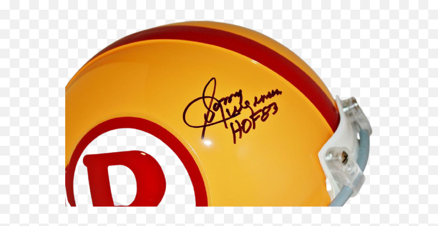 Sonny Jurgensen Washington Redskins Signed Full - Sized Redskins 7071 Tb Proline Helmet With Hof Black Jsa Coa Emoji,Washington Redskins Logo Png