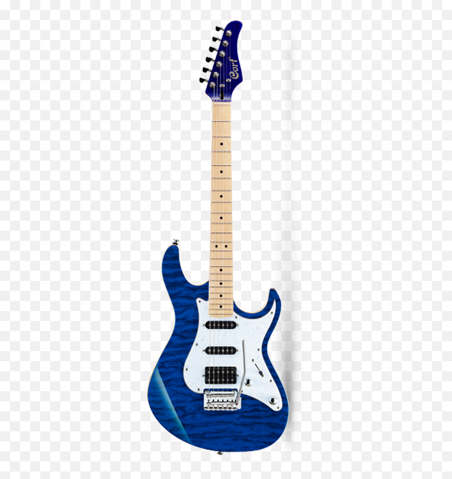 Cort G250dx Transparent Blue Electric Emoji,Transparent Guitars