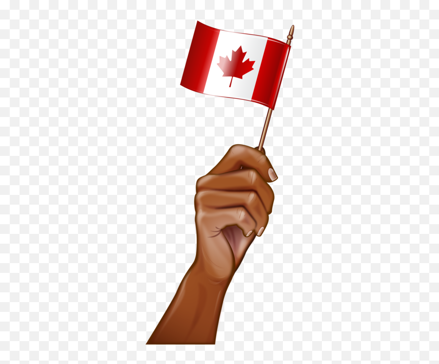 Hand Waving Canadian Flag Emoji,Canadian Leaf Png