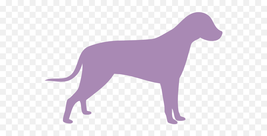 Purple Dog Clip Art At Clkercom - Vector Clip Art Online Emoji,Hound Dog Clipart